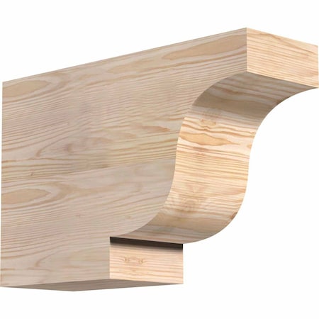 Ekena Millwork Newport Smooth Rafter Tail, Douglas Fir, 5 1/2"W x 12"H x 18"L RFT06X12X18NEW00SDF